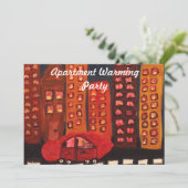 Invitation de chauffage d'appartement (Debout devant)