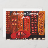 Invitation de chauffage d'appartement (Devant / Derrière)