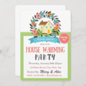 Invitation de chauffage de Chambre colorée de (Devant / Derrière)