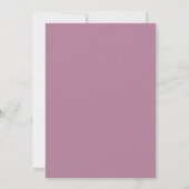 Invitation de Chauffage pour Rosettes de Chou Fleu (Dos)