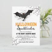 Invitation de chaume d'Halloween (Debout devant)