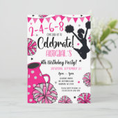 Invitation de Cheerleader Fille (Debout devant)