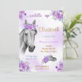 Invitation de cheval (Debout devant)