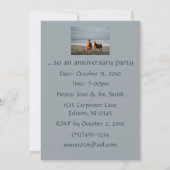 Invitation de cheval de plage (Dos)