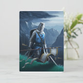 Invitation de chevalier/carte postale (Debout devant)