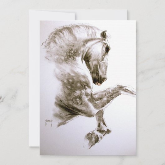 Invitation de chevaux (Devant)