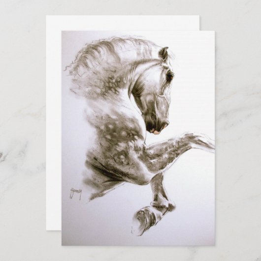 Invitation de chevaux (Devant / Derrière)