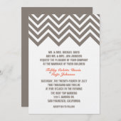 Invitation DE CHEVRON EVENT (Devant / Derrière)