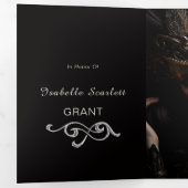 Invitation de Chic Mis Quince Masquerade Party (Intérieur en premier)