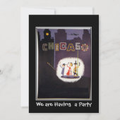 Invitation de Chicago Private Party (Devant)
