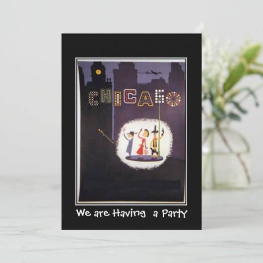 Invitation de Chicago Private Party (Debout devant)