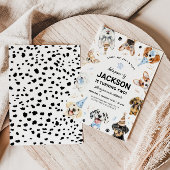 Invitation de chien, Chien chiot Invitation d'anni