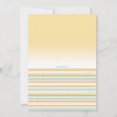 Invitation de chien cochon mignon (Dos)