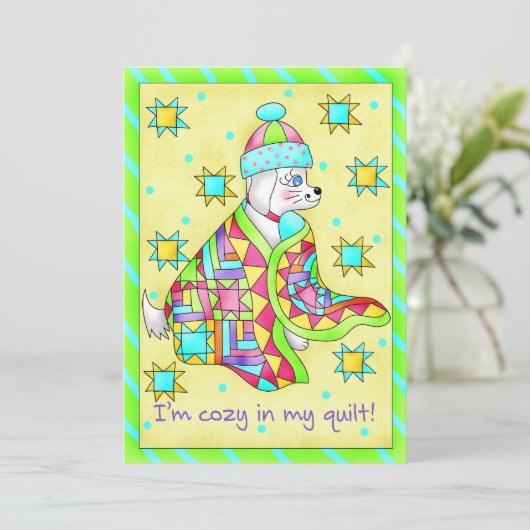 Invitation de chien de garde (Debout devant)