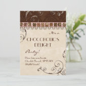 Invitation de Chocoholic's Delight Party (Debout devant)