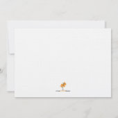 Invitation de Christening (Dos)