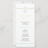 Invitation de Christening (Devant)