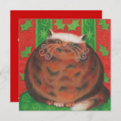 Invitation de Christmas Pud (Devant / Derrière)