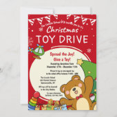 Invitation de Christmas Toy Drive (Devant)