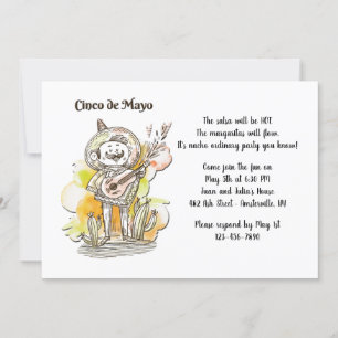 Invitation de Cinco de Mayo