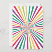 INVITATION DE CIRCUS POUR LES GARÇONS (Dos)