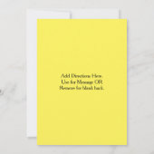 Invitation de cirque 2 (Dos)