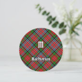 Invitation de Clan MacPherson Tartan (Debout devant)