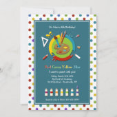 Invitation de classe Art (Devant)