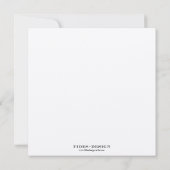 Invitation de classe de remise de diplômes de mono (Dos)