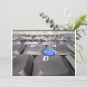 Invitation de clavier (Debout devant)