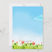 Invitation de clôture de poche (Dos)