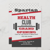 Invitation de club de santé (Devant / Derrière)