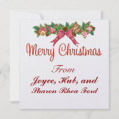 Invitation de Cocktail Beach Père Noël - SRF (Dos)