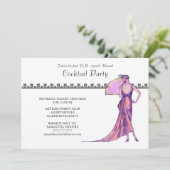 invitation de cocktail de thème des années 1920 (Debout devant)