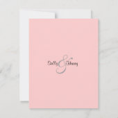 Invitation de Cocktail Fiançailles (Dos)