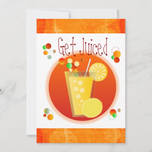 Invitation de Cocktail informel (Devant)