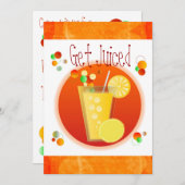 Invitation de Cocktail informel (Devant / Derrière)