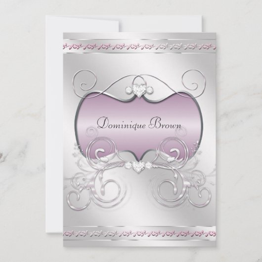 Invitation de coeurs et de remous (Devant)