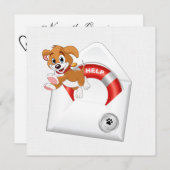 Invitation de collecte de fonds (Devant / Derrière)