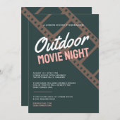 Invitation de collecte de fonds pour une soirée ci (Devant / Derrière)