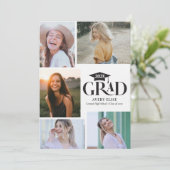 Invitation de collection photo en noir et blanc mo (Debout devant)