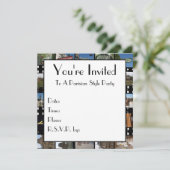 Invitation de collections de Paris (Debout devant)