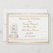 Invitation de colombe Vintage Cuddle Creek® (Dos)