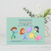 Invitation de combat Coussin (Debout devant)