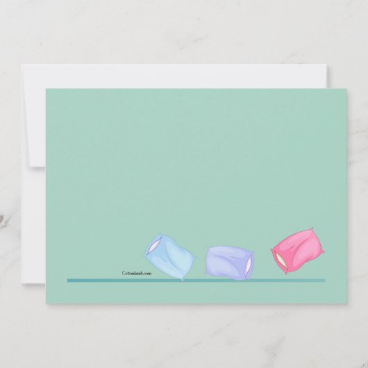 Invitation de combat Coussin (Dos)