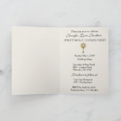 Invitation de communion catholique traditionnelle  (Intérieur)