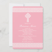 Invitation de communion Celtique moderne pour les (Devant)