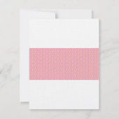 Invitation de communion de photo de fille première (Dos)