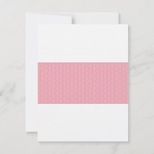 Invitation de communion de photo de fille première (Dos)