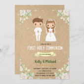 Invitation de communion des frères (Devant / Derrière)